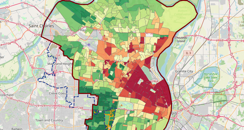 General turnout map
